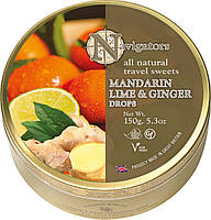 NAVIGATORS Льодяники MANDARIN LIME AND GINGER 150г