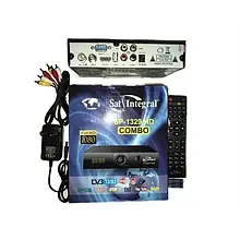Приймач цифрового телебачення Sat-integral S-1329 HD Combo Metal DVB-S/S2/T2 супутниковий комбінований