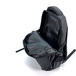 Міський рюкзак Tourist 6658 чорний, фото 6