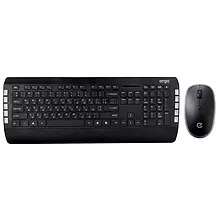 Комплект клавіатура та миша Ergo KM-850 Black (WL класичний)