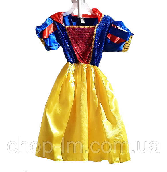 Плаття дитяче новорічне "Білосніжка" (карнавальний костюм для дівчинки)