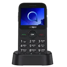 Кнопковий телефон Alcatel 2019 Meteor Silver Single SIM