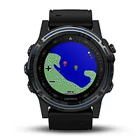 Смарт-часы Garmin Descent MK1 Dive Computer Black with Black Band Gray Sapphire (010-01760-12)