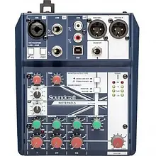 Пульт ДК для акустики Soundcraft Notepad-5