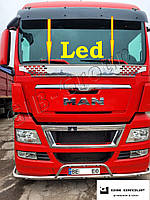 Защитная накладка (Балкон) для MAN TGX (2007-2020) LED