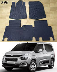 Килимки ЕВА на Citroen Berlingo III '18-, з центральним підлокітником