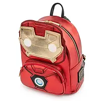 Рюкзак Loungefly POP! Marvel - Iron Man Light-Up Mini Backpack