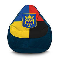 Кресло мешок "Украина. Герб" Флок