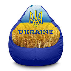 Крісло мішок "Україна. Пшениця" Оксфорд