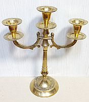 Підсвічник бронзовий на 3 свічки