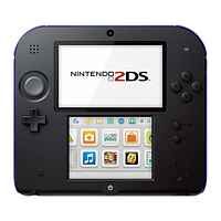 Консоль Nintendo 2DS Europe Модифікована 32GB Black Blue + 10 Вбудованих Ігор Б/У Хороший
