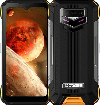 DOOGEE S89 8/128GB Night Vision, 12000 mAh + 33W Fast Charge, NFC, 48 Mpx, Android 12, Дисплей 6.3"