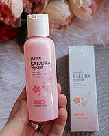 Тонер для обличчя з екстрактом сакури Laikou Japan Sakura Toner 100 мл