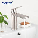 Змішувач для умивальника GAPPO G1099-20, фото 3