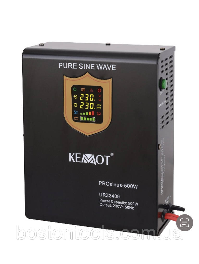 Джерело безперебійного живлення типу ДБЖ (UPS) EAP-500, 800VA/12v, фото 1