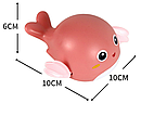 Водоплавний набір заводних іграшок для ванної Bath Toys Кити , 3 шт, фото 7