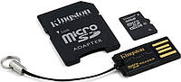 Карта памяти MicroSDHC 32GB Class 10 Kingston Mobility Kit Gen 2 (MBLY10G2/32GB)