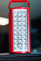 Ліхтар кемпінговий переносний світлодіодний акумулятор Fujita 2606 Almina Red & Power Bank