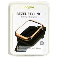 Чехол для смарт-часов Ringke Bezel Styling для Apple Watch 4/5 (44 mm) Gold (RCW4760)