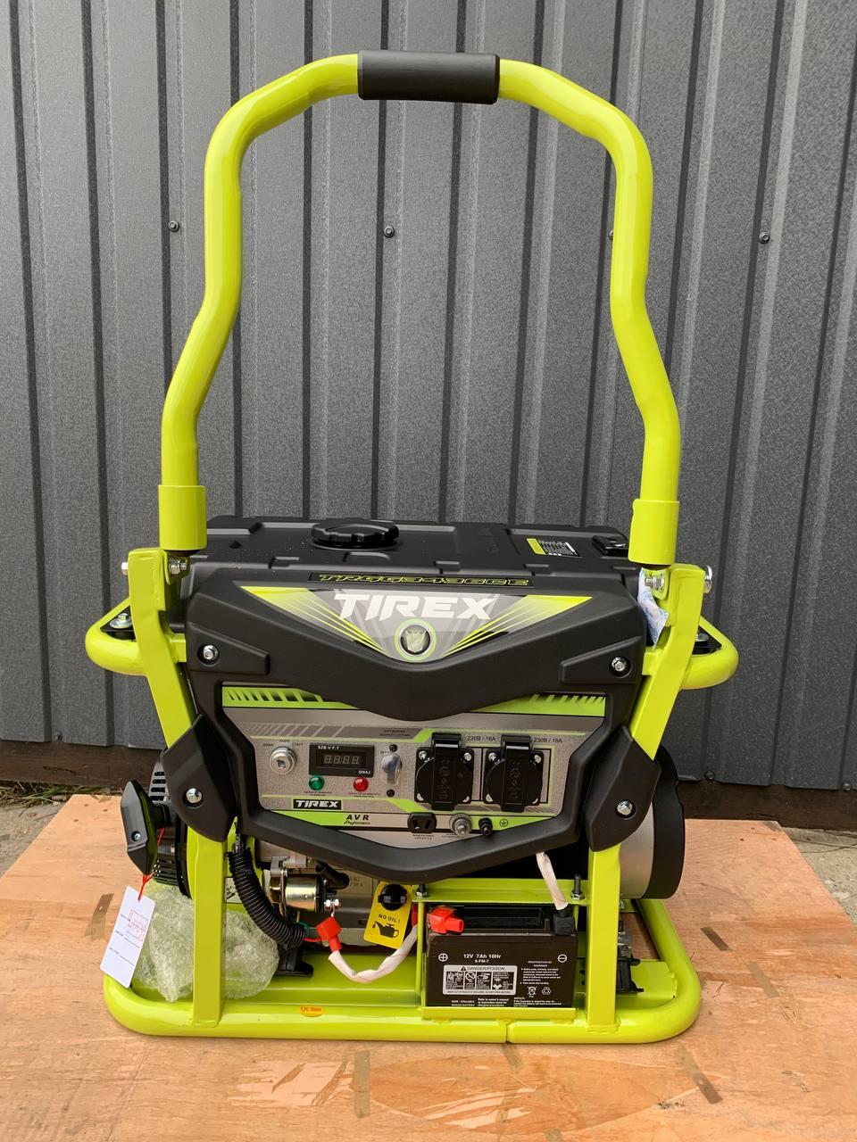 Бензиновий генератор TIREX TRGG3436CE: 3.4KW/3.6KW (Електричний стартер)
