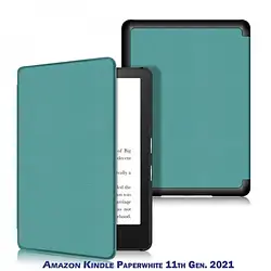 Чохол-книжка для електронної книги BeCover Smart Amazon Kindle Paperwhite 11th Gen. 2021 Dark Green (707204)