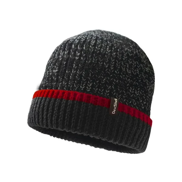 Шапка DexShell Cuffed Beanie Black водонепроникна зимова, розмір S/M (56-58 см),з чер