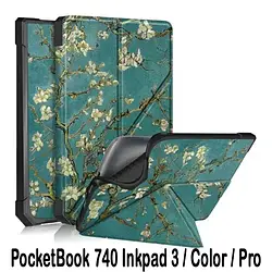 Чохол-книжка для електронної книги BeCover Ultra Slim Origami для PocketBook 740 Inkpad 3 / C Spring