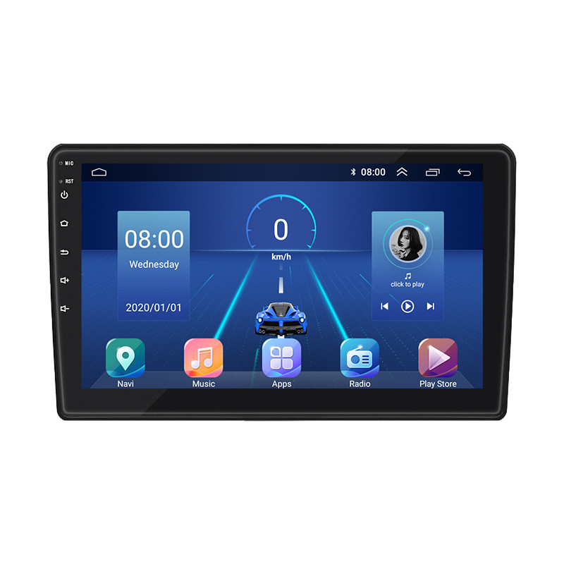 Штатна магнітола Lesko для Mercedes-Benz CLK-Клас II (W209) 2002-2005 екран 9" 4+32Gb 4G+CarPlay Top GPS