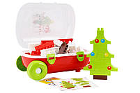 Конструктор "Новорічний" у валізі 87 деталей 8805 ТЕХНОК, фото 2