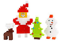 Конструктор "Новорічний" у валізі 87 деталей 8805 ТЕХНОК, фото 3