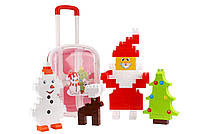 Конструктор "Новорічний" у валізі 87 деталей 8805 ТЕХНОК, фото 4