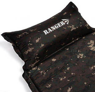 Самонадувний килимок каремат Ranger Tibet Camo 3.0 см