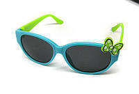 Очки для девочки от солнца зелено-голубые с бантиком Giovanni Bros
