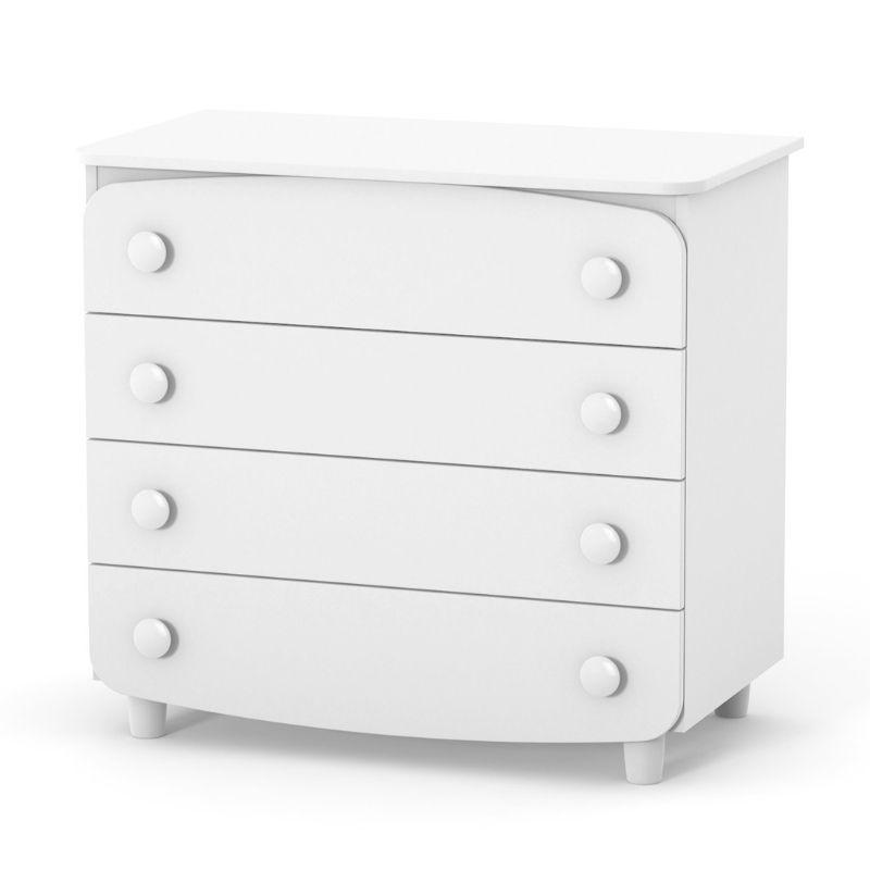 Комод-пеленатор Верес 900 ЧП 33.2.1.2.06, білий, білий, фото 1