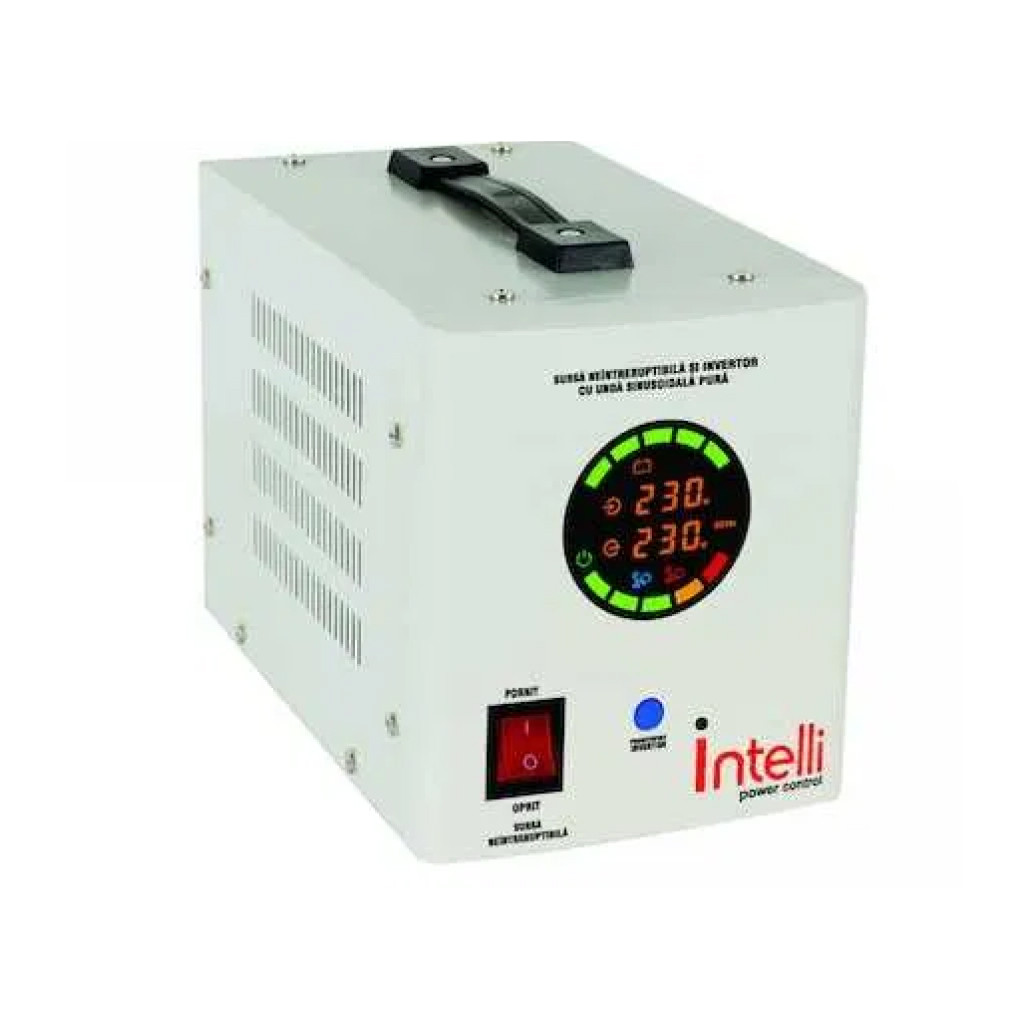 Купить ИБП Intelli 1000 ВА 700 Вт с чистой синусоидой и инвертором ...