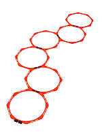 Кільця для розвитку координації SELECT Octagon Coordination rings (489) червоний, one size