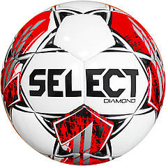 М’яч футбольний SELECT Diamond v23 (127) біл/червон, 4