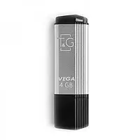 Флеш память T&G 121 Vega Series TG121-4GBSL Silver 04 GB