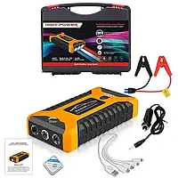 Пускозарядное автомобильное устройство Jumpstarter 27JX 12В/2А с аккумулятором на 99800mAh и фонарём ANS К