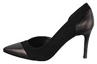 Женские туфли на каблуке Bravo Moda, Черный, 40