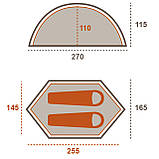 Намет Grand Canyon Cardova 1 Alu Capulet Olive (30921256), фото 3