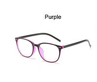 Имиджевые компьютерные очки Hipster (Purple)