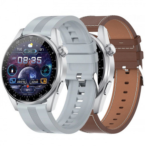 Смарт-годинник XO W3 Pro (Срібний)