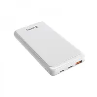 Внешний портативный аккумулятор ColorWay Slim PD 10000mAh White 18W