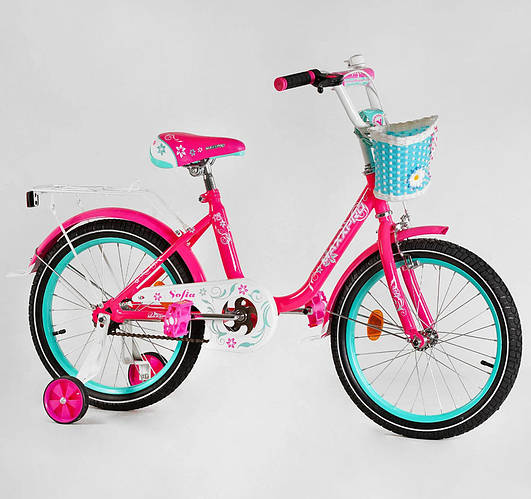 Купить Велосипед детский 20 MAXXPRO Sofia N 20-1 корзинка, звоночек ...