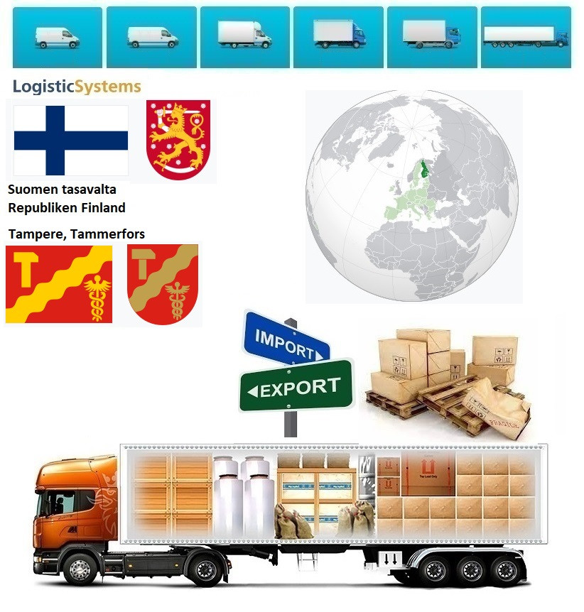 Вантажні перевезення з Тампере в Тампере разом з Logistic Systems