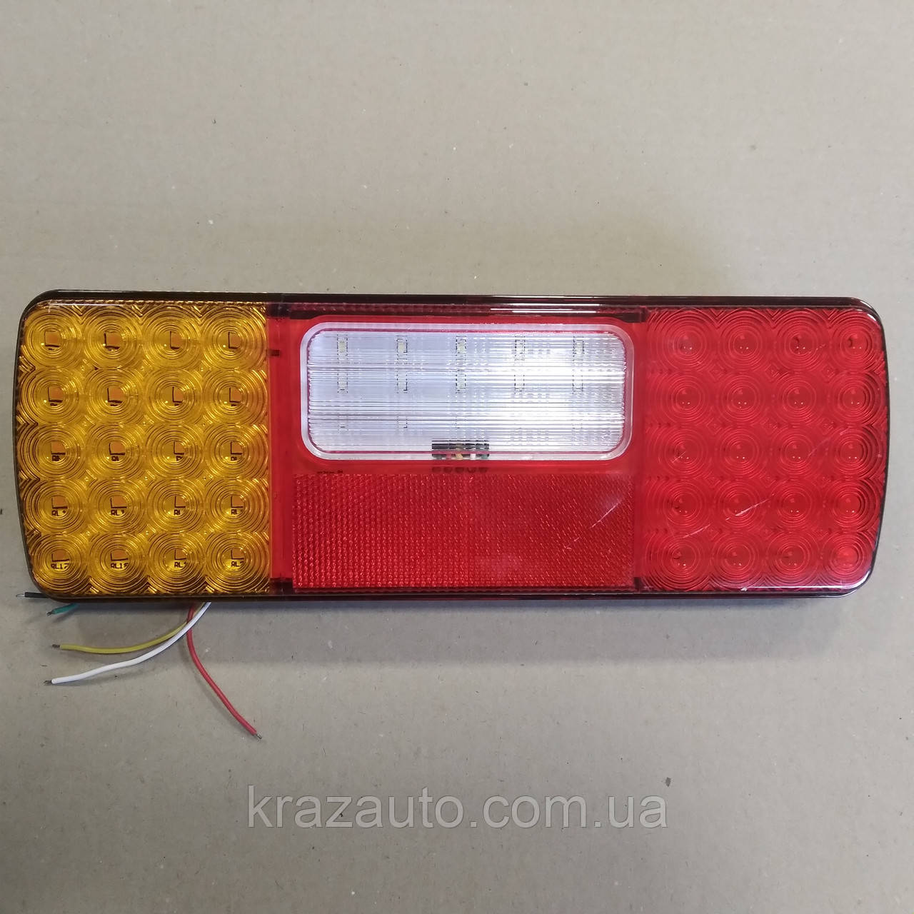 Ліхтар задній універсальний LED 12/24V L (330x118x40) (вир-во TEMPEST) TP 02-18-327L, фото 1