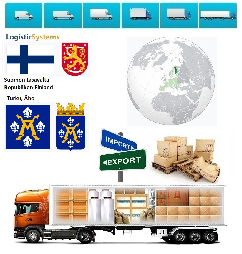 Вантажні перевезення з Турку в Турку разом з Logistic Systems