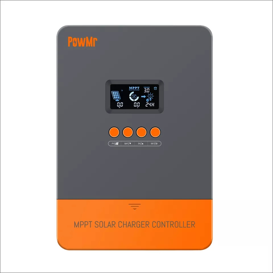 Контроллер заряда для солнечных батарей PowMr MPPT POW-M60-PRO (12/24/36/48V 60А) - фото 1 - id-p1717820077