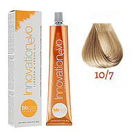 10/7 Крем-краска для волос BBCOS Innovation Evo блондин экстра светлый бежевый 100 мл